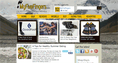 Desktop Screenshot of myfivefingers.com